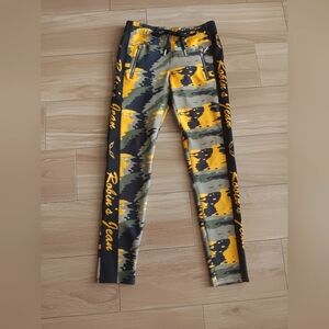 Robin's Jean Yellow Camo Retro Sweatpants